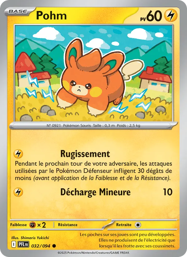 Pohm 32/94 — ME02 – Flammes Fantasmagoriques — Carte Pokémon française
