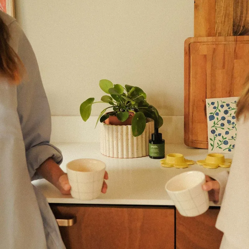 Pot autonome Paula vert sauge Pépin