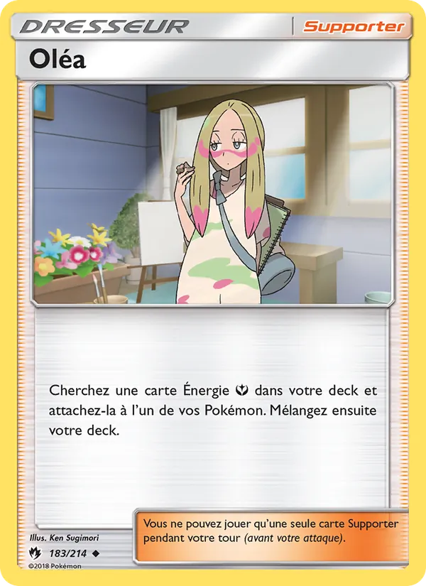 Oléa 183/214 — SL8 – Tonnerre Perdu — Carte Pokémon française