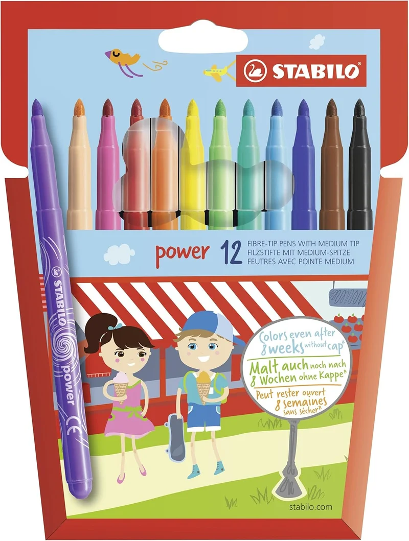Feutres STABILO power (x12)