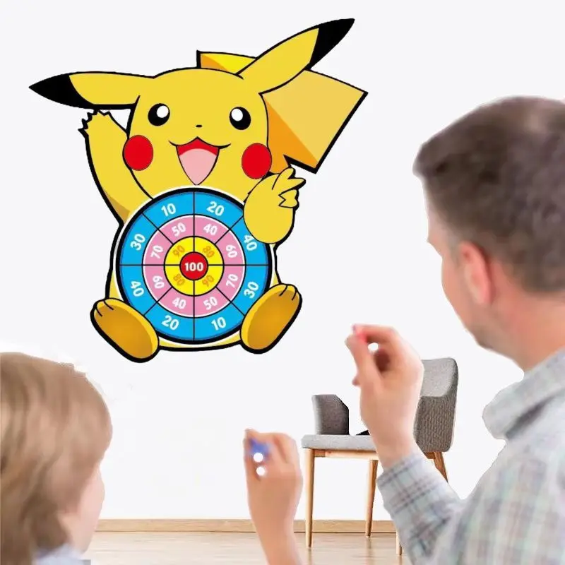Jeu de fléchettes pour enfants Pokémon - Pikachu, Carapuce, Salamèche et Jigglypuff