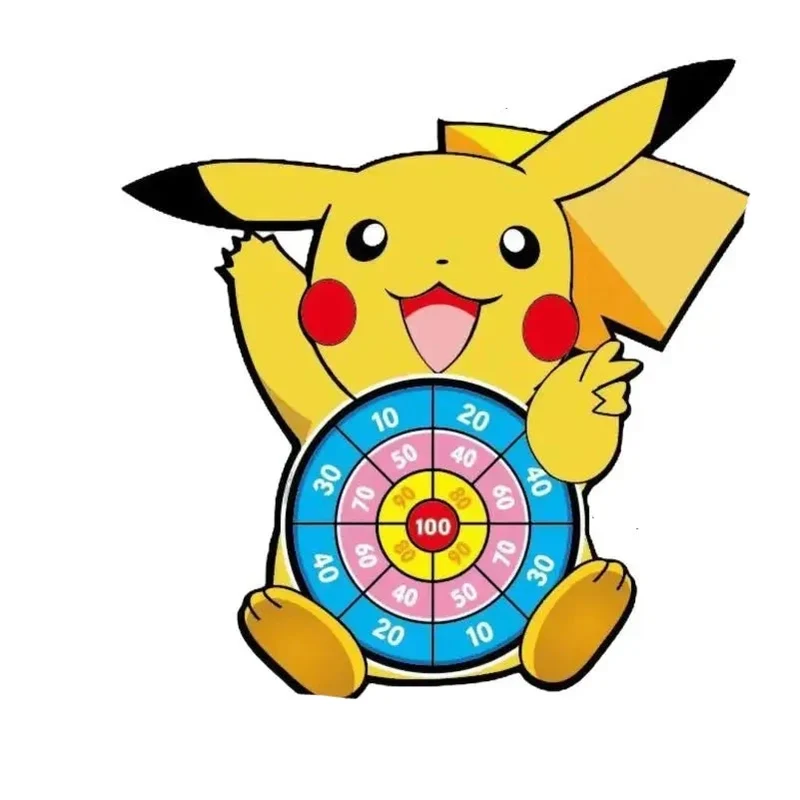 Jeu de fléchettes pour enfants Pokémon - Pikachu, Carapuce, Salamèche et Jigglypuff