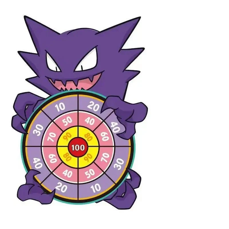Jeu de fléchettes pour enfants Pokémon - Pikachu, Carapuce, Salamèche et Jigglypuff