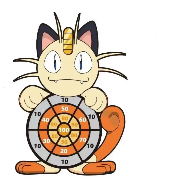 Jeu de fléchettes pour enfants Pokémon - Pikachu, Carapuce, Salamèche et Jigglypuff