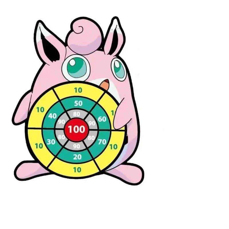 Jeu de fléchettes pour enfants Pokémon - Pikachu, Carapuce, Salamèche et Jigglypuff