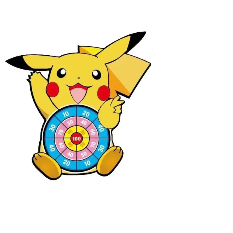 Jeu de fléchettes pour enfants Pokémon - Pikachu, Carapuce, Salamèche et Jigglypuff