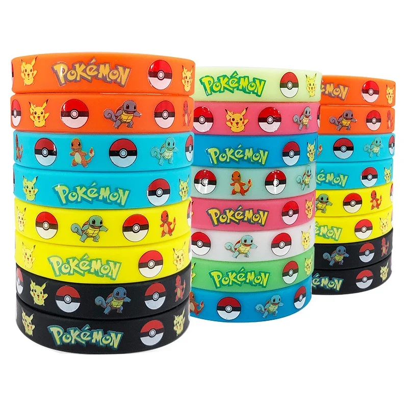 Bracelets Pokémon pour enfants (4 ou 6 pièces dans un ensemble)