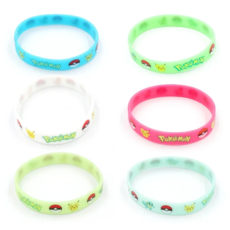 Bracelets Pokémon pour enfants (4 ou 6 pièces dans un ensemble)