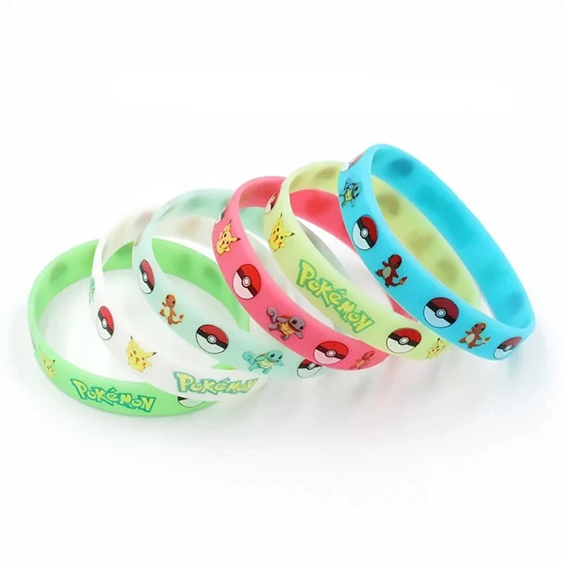 Bracelets Pokémon pour enfants (4 ou 6 pièces dans un ensemble)