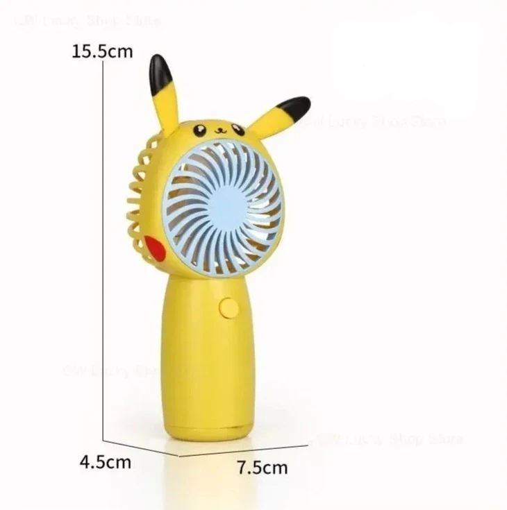 Éventail Pikachu pour les journées chaudes