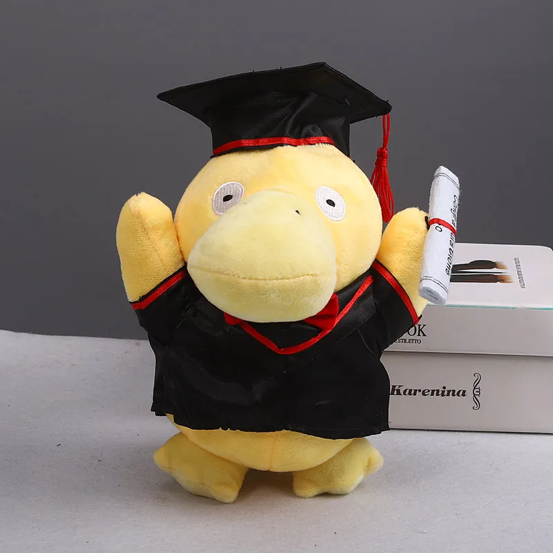 Peluche Pokémon remise de diplôme ou docteur (env. 20 cm)