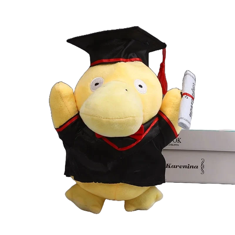 Peluche Pokémon remise de diplôme ou docteur (env. 20 cm)