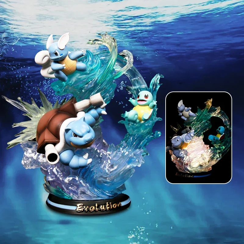 Figurines Pokemon Evolution Turtok, Evoli, Raichu et autres