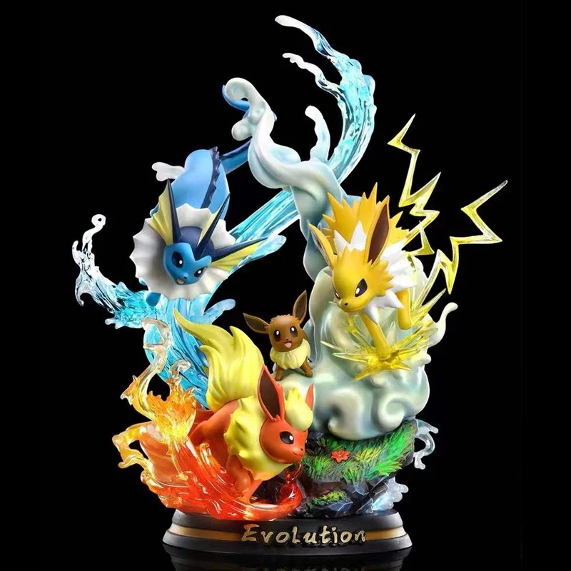 Figurines Pokemon Evolution Turtok, Evoli, Raichu et autres