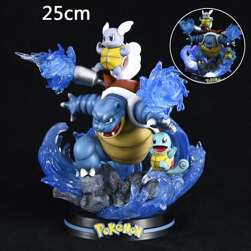 Figurines Pokemon Evolution Turtok, Evoli, Raichu et autres