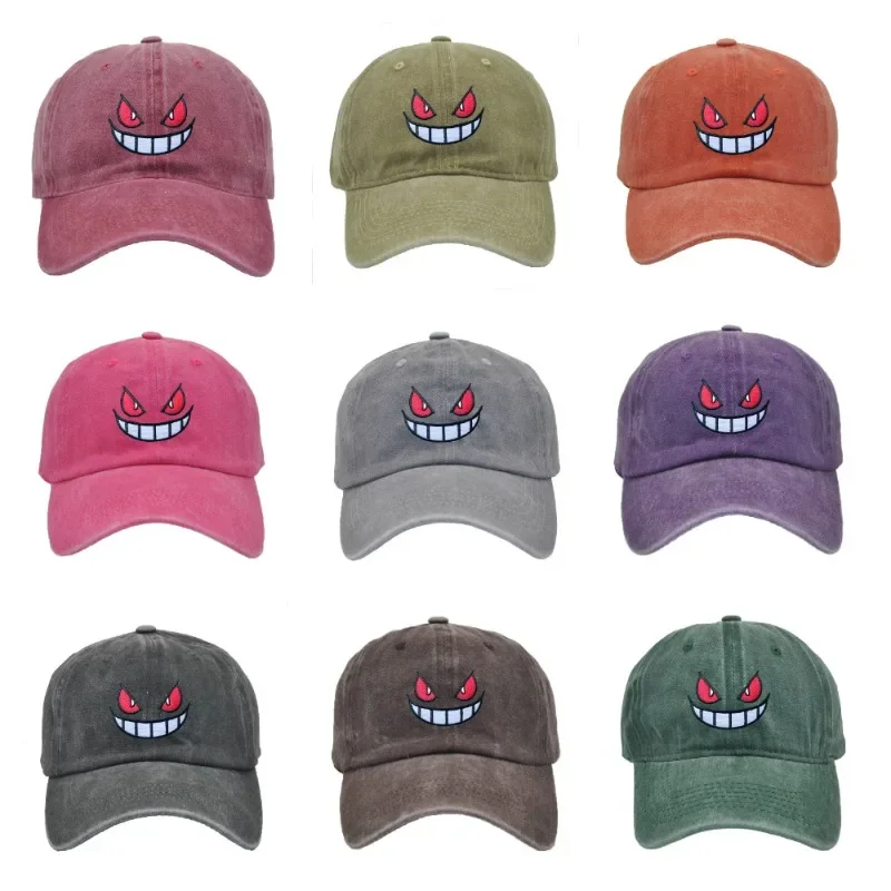 Casquette de baseball Pokemon Gengar hat en deux couleurs