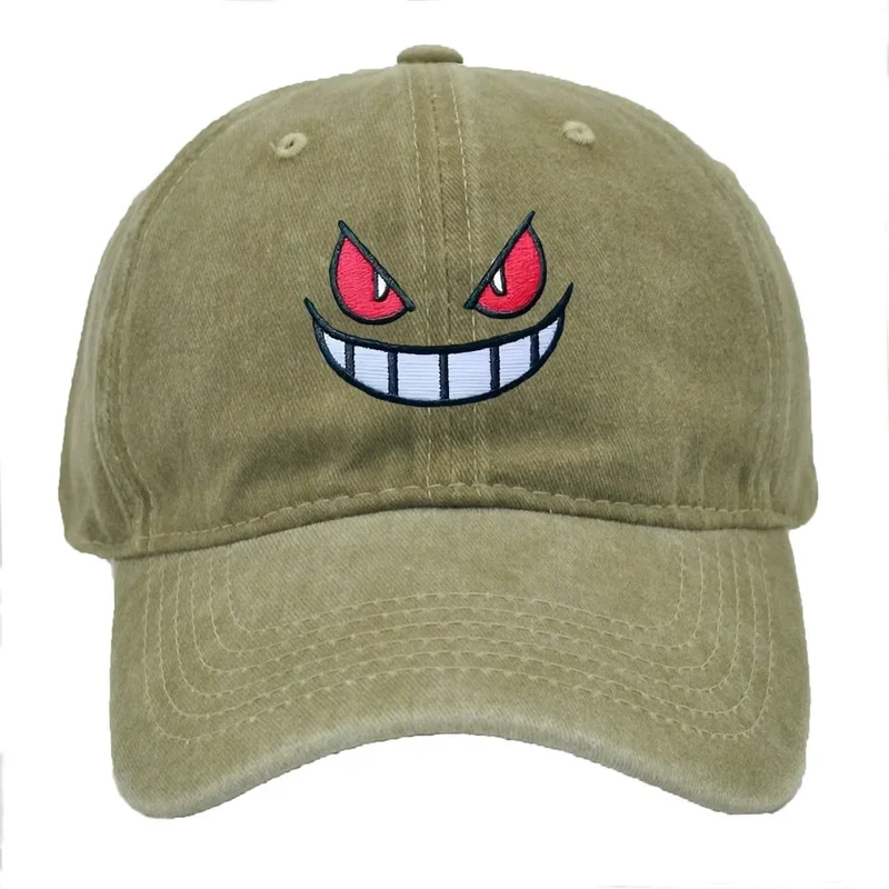 Casquette de baseball Pokemon Gengar hat en deux couleurs