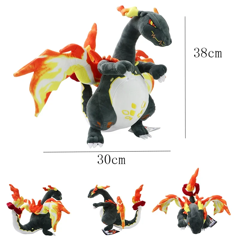 Gigantamax Charizard peluche irisée (env. 35cm)
