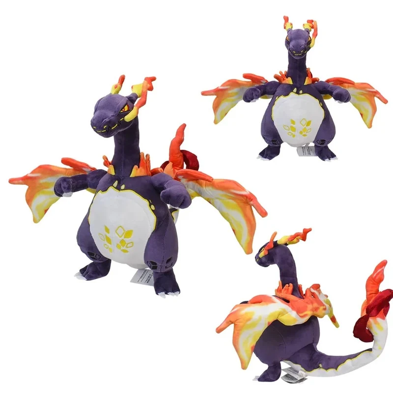 Peluche Pokémon Gigantamax Charizard Charizard irisée brillante (env. 38 cm)