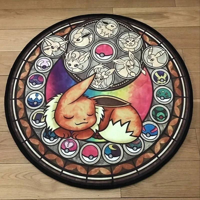 Tapis ronds Évoli, Cendre, Masterball, Metwu et autres Pokémon (40/60cm)