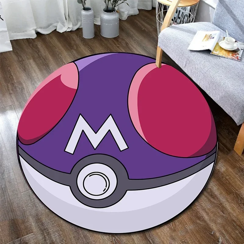 Tapis ronds Évoli, Cendre, Masterball, Metwu et autres Pokémon (40/60cm)
