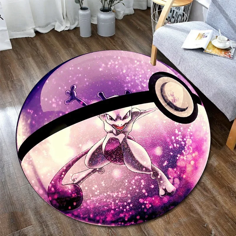 Tapis ronds Évoli, Cendre, Masterball, Metwu et autres Pokémon (40/60cm)