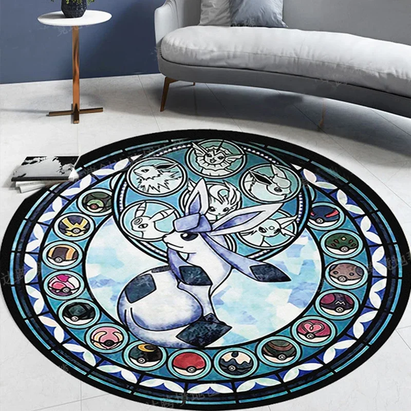 Tapis ronds Évoli, Cendre, Masterball, Metwu et autres Pokémon (40/60cm)