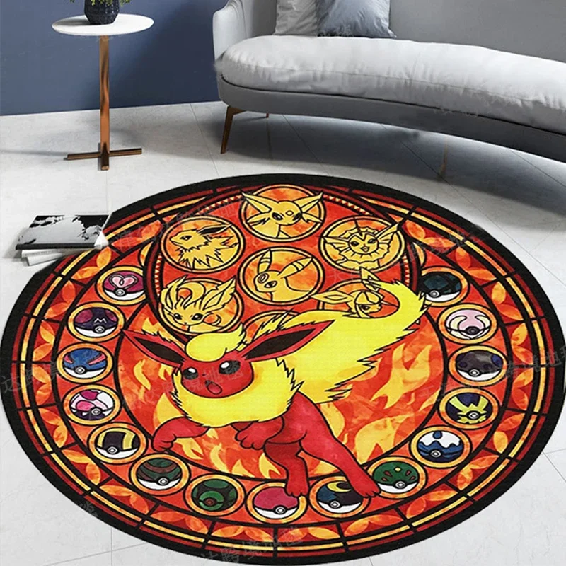 Tapis ronds Évoli, Cendre, Masterball, Metwu et autres Pokémon (40/60cm)