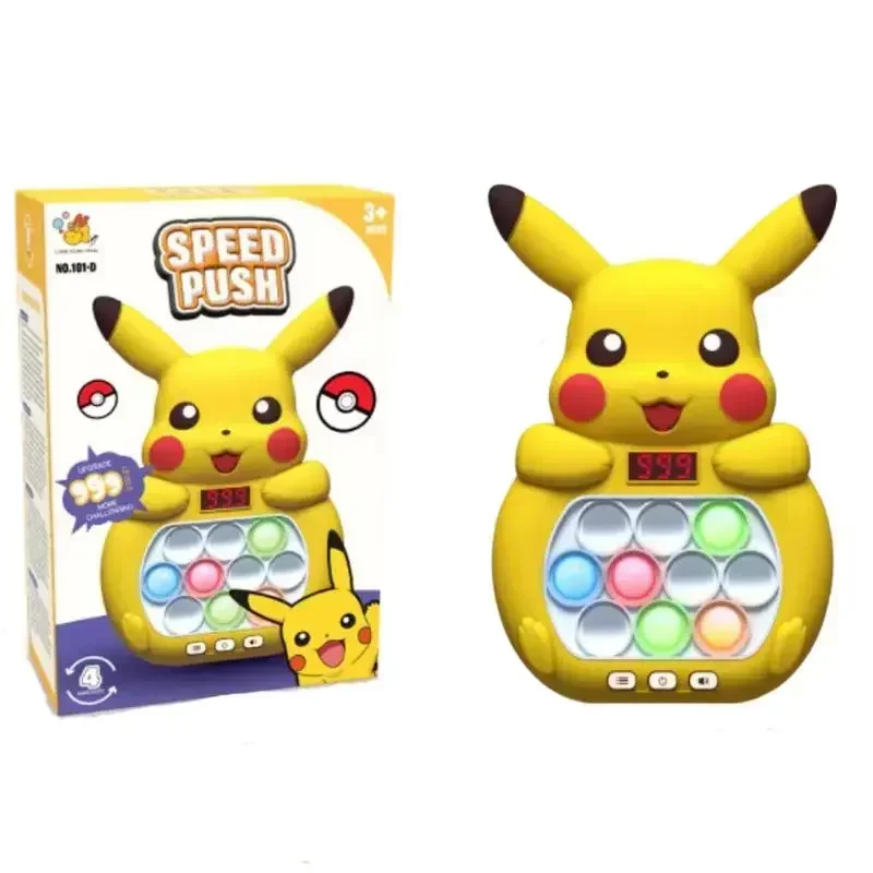 Console de jouet à pousser Pikachu Speed ​​​​​​