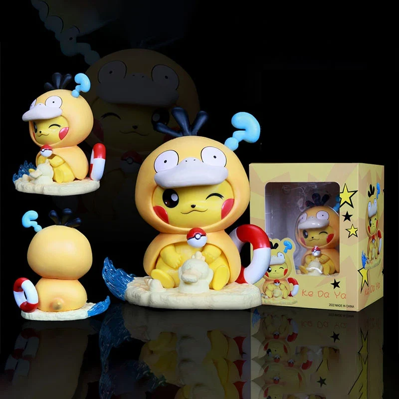 Figurines de cosplay Pikachu – Gengar, Charizard, Bulbasaur, Enton et bien plus encore. (environ 10-12 cm)