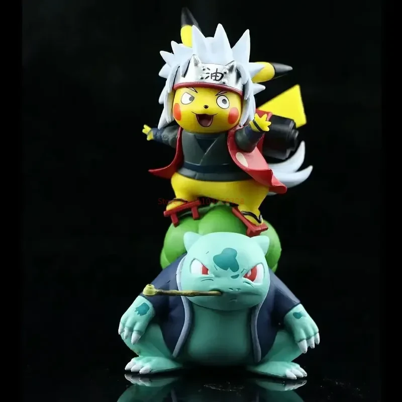 Figurines d'anime Pikachu - Naruto Ninja Obito Madara Kakashi Sasuke et autres - de nombreux motifs