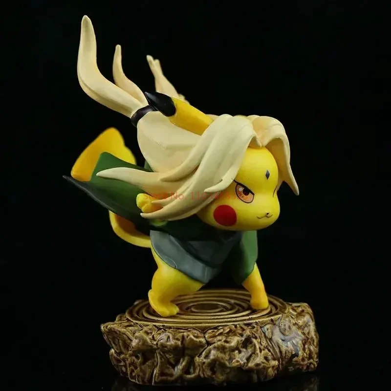Figurines d'anime Pikachu - Naruto Ninja Obito Madara Kakashi Sasuke et autres - de nombreux motifs