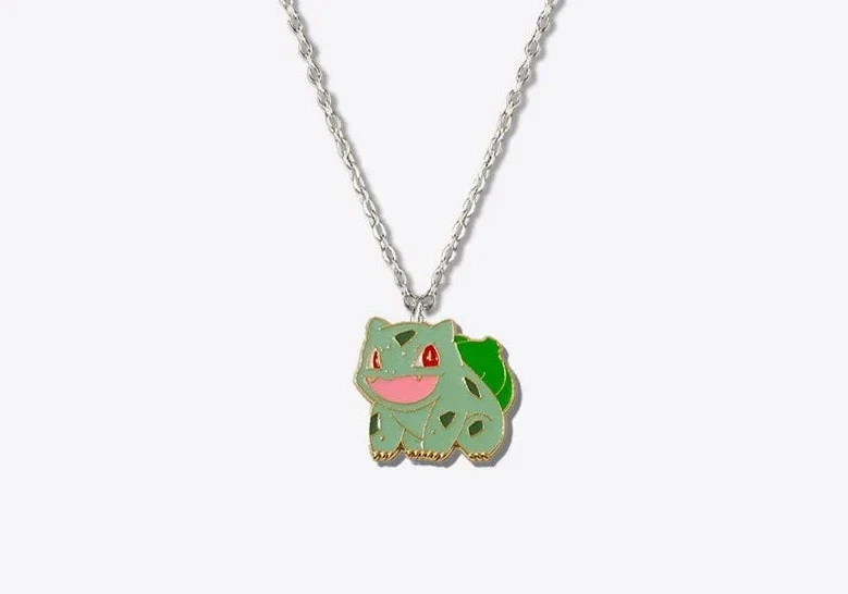 Collier mignon Pikachu, Évoli, Salamèche, Carapuce, Togepi, Jigglypuff ou Bulbasaur