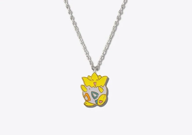 Collier mignon Pikachu, Évoli, Salamèche, Carapuce, Togepi, Jigglypuff ou Bulbasaur