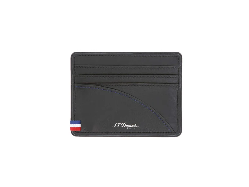 Porte-cartes S.T. Dupont Défi Millennium, Cuir, Noir, 6 Cartes de crédit, 172004