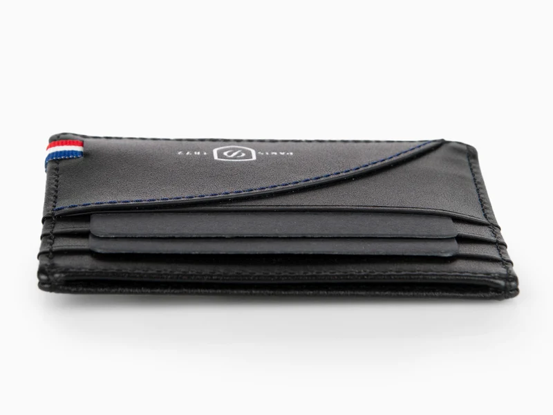 Porte-cartes S.T. Dupont Défi Millennium, Cuir, Noir, 6 Cartes de crédit, 172004