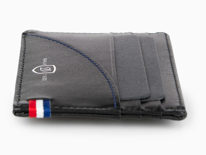Porte-cartes S.T. Dupont Défi Millennium, Cuir, Noir, 6 Cartes de crédit, 172004