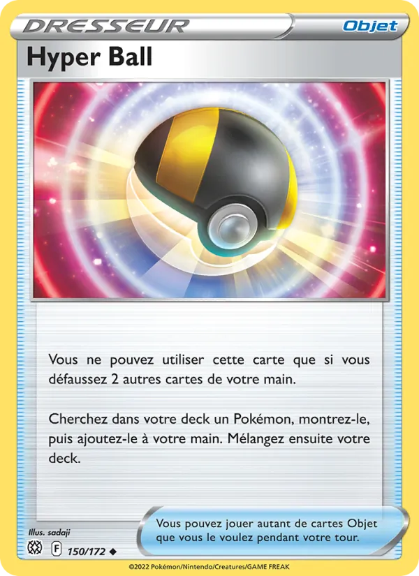 Hyper Ball 150/172 — EB09 - Stars Etincelantes — Carte Pokémon française