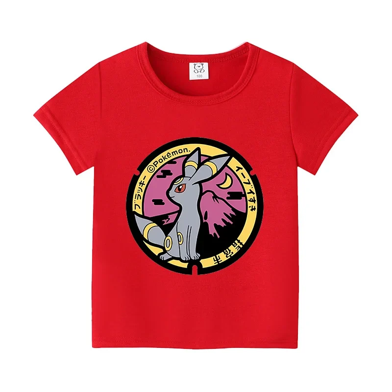 T-shirts enfants colorés aux motifs Pokémon
