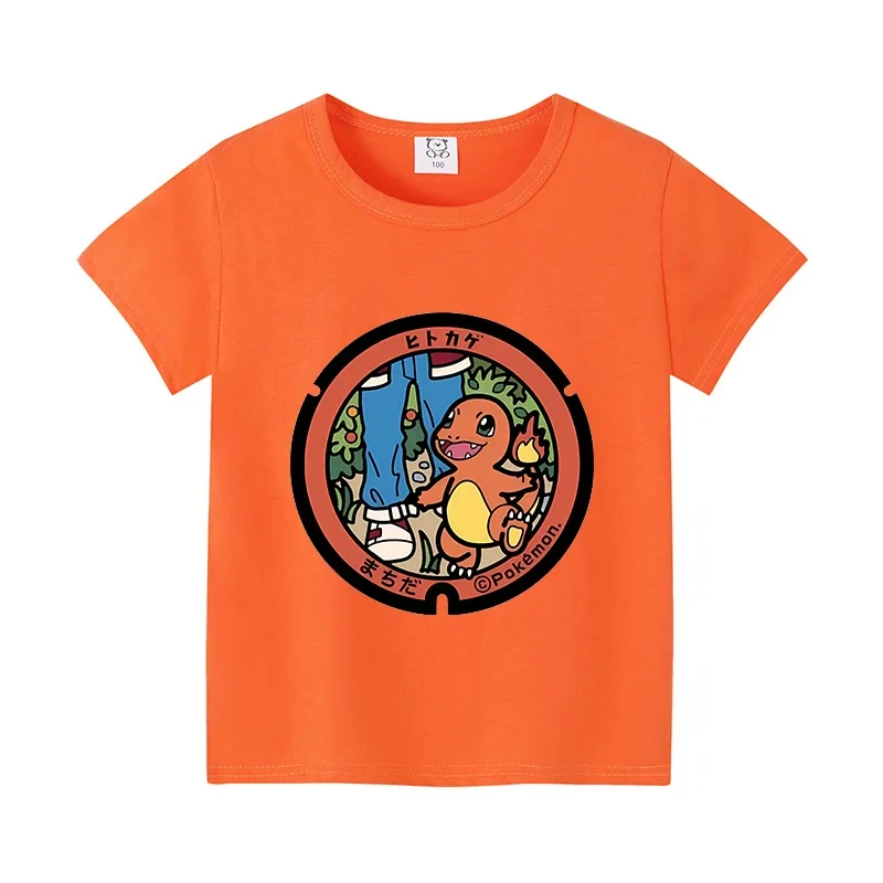 T-shirts enfants colorés aux motifs Pokémon
