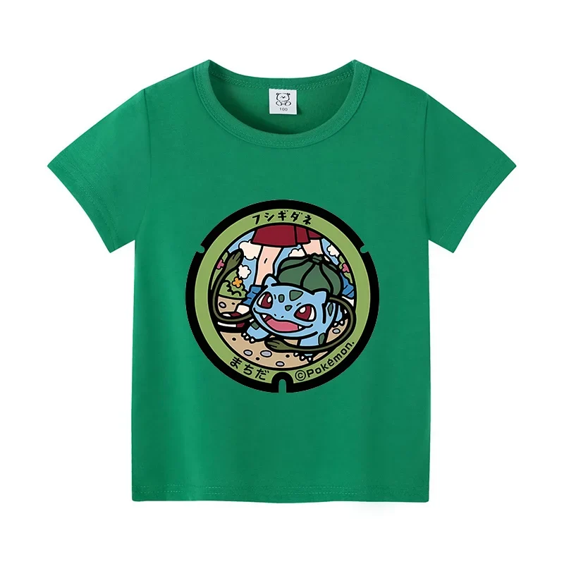 T-shirts enfants colorés aux motifs Pokémon