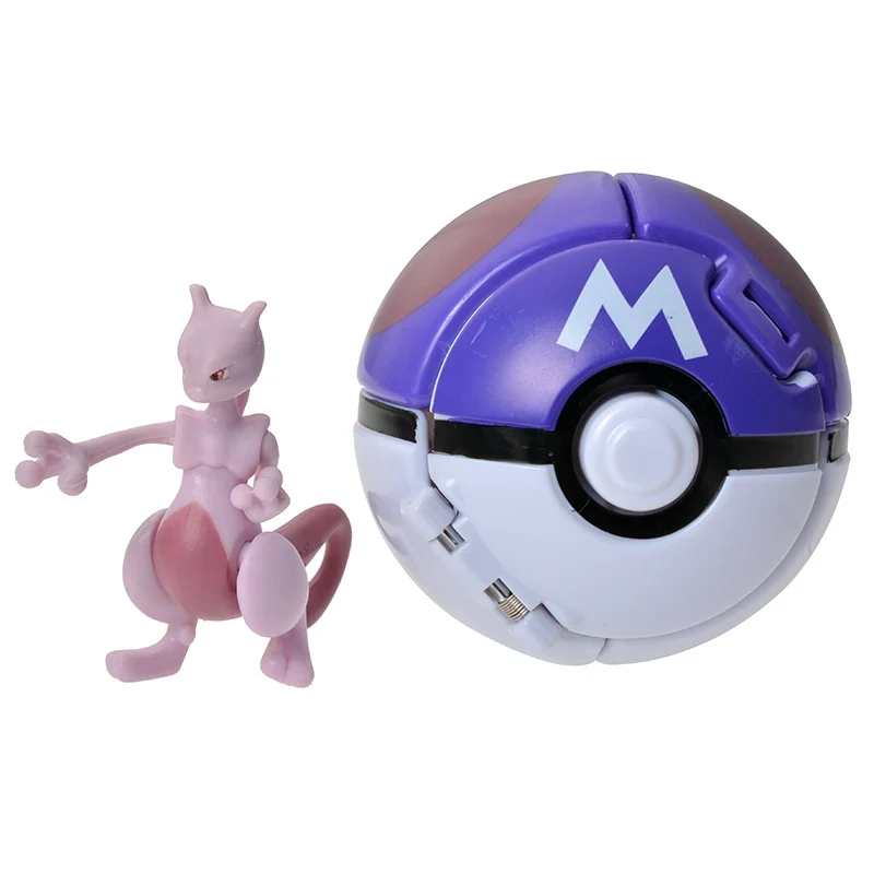 Figurines avec Pokemon Ball - de nombreux motifs