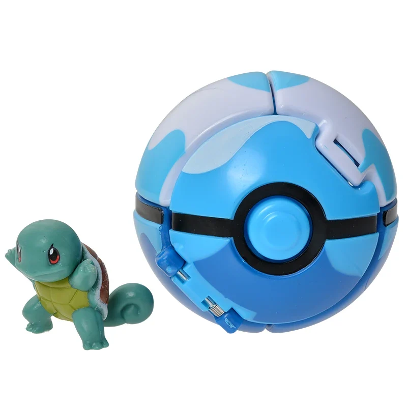 Figurines avec Pokemon Ball - de nombreux motifs