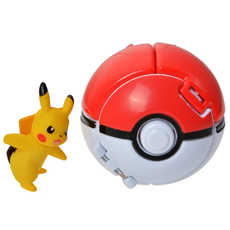 Figurines avec Pokemon Ball - de nombreux motifs