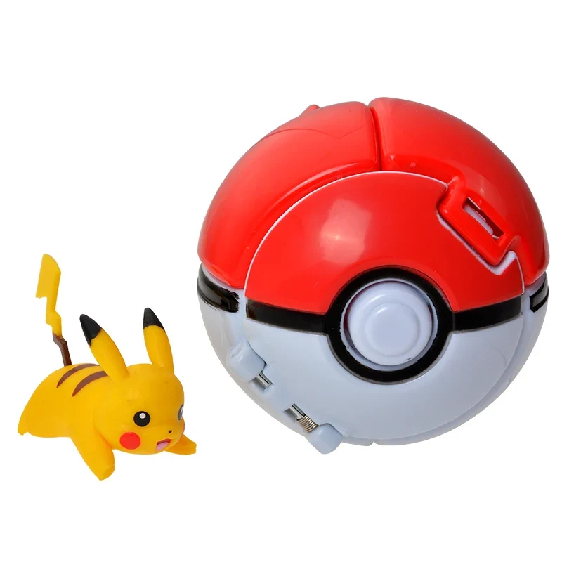 Figurines avec Pokemon Ball - de nombreux motifs