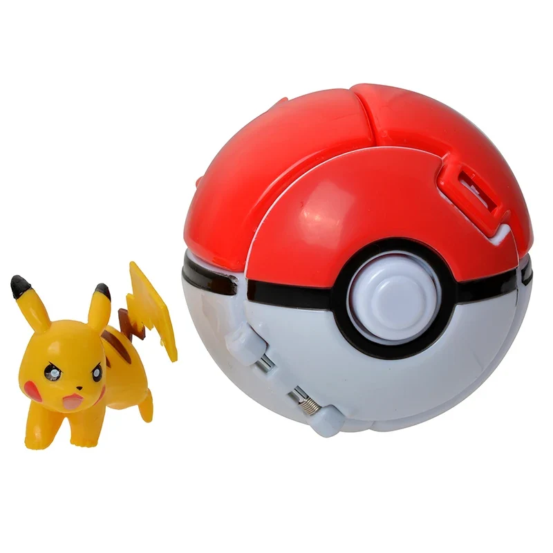 Figurines avec Pokemon Ball - de nombreux motifs