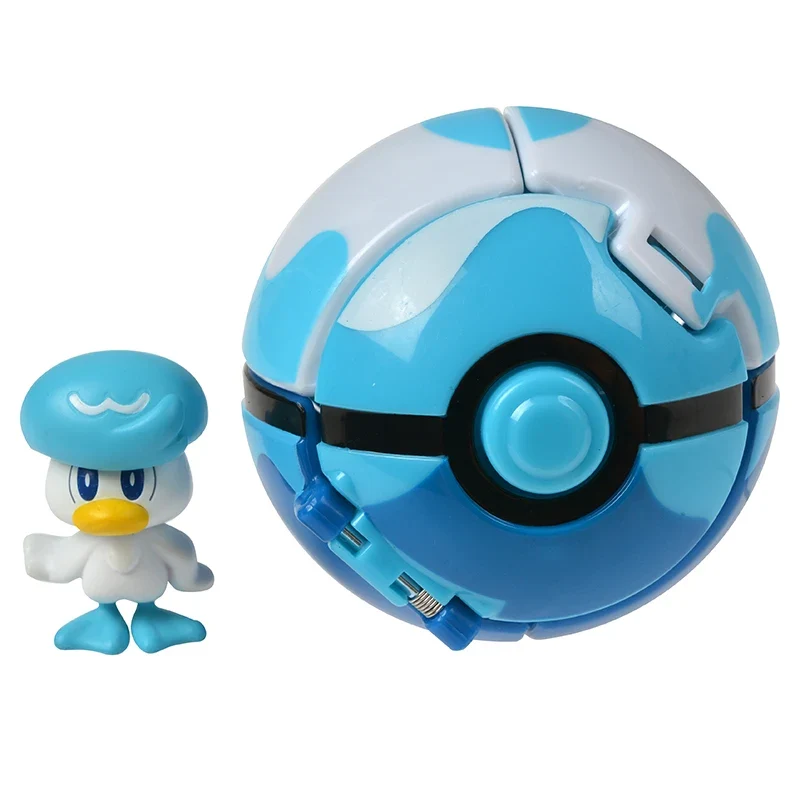 Figurines avec Pokemon Ball - de nombreux motifs