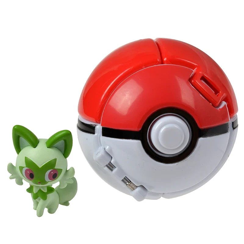 Figurines avec Pokemon Ball - de nombreux motifs