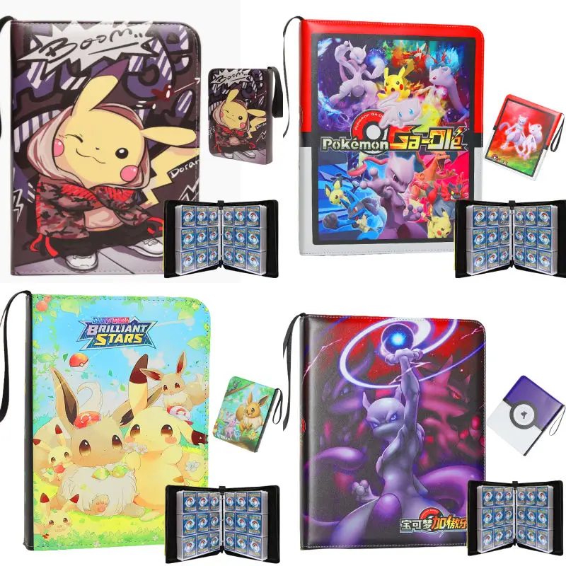 Dossier de collection pour cartes Pokémon (400 ou 900 pièces)