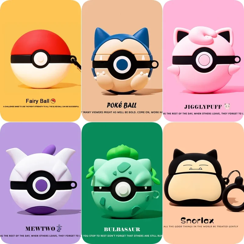 Étuis Airpods Poke Ball pour Airpods 1, 2, 3 ou Airpod Pro